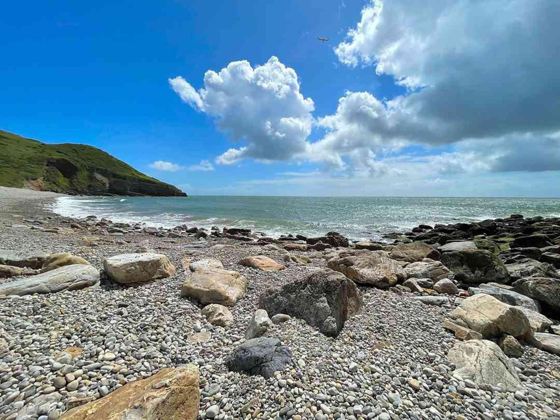 Geodome With Sea Views Near Pendine Villa Buitenkant foto