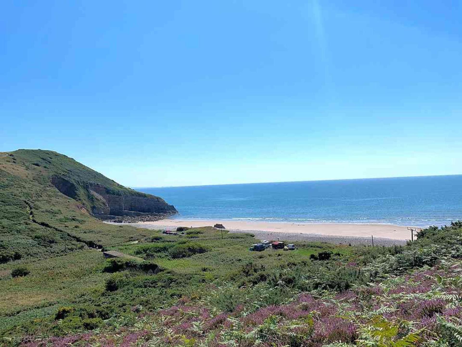 Geodome With Sea Views Near Pendine Villa Buitenkant foto